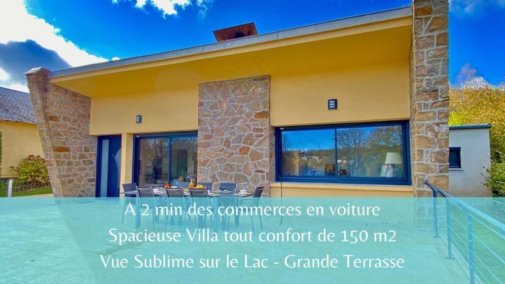 Villa Le Menhir 4 Ch Au Bord Du Lac Et Terrasse Villefranche-de-Panat Exteriör bild